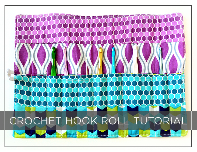 Crochet Hook Roll Tutorial Crafty Gemini Creates