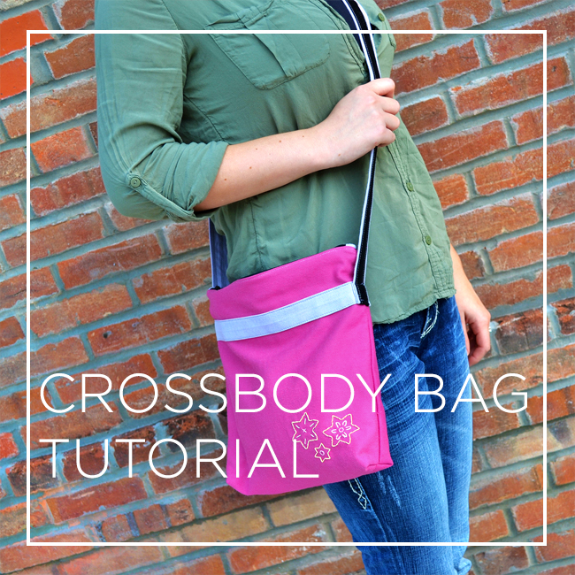 Crossbody Bag with Embroidery Embellishment Tutorial – Crafty Gemini Creates