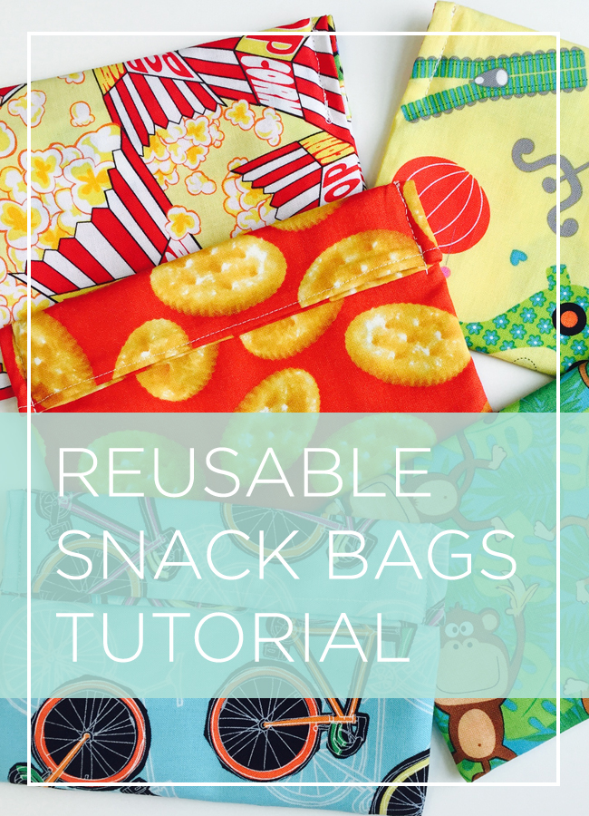 New Tutorial Reusable Fabric Snack Bags! Crafty Gemini Creates