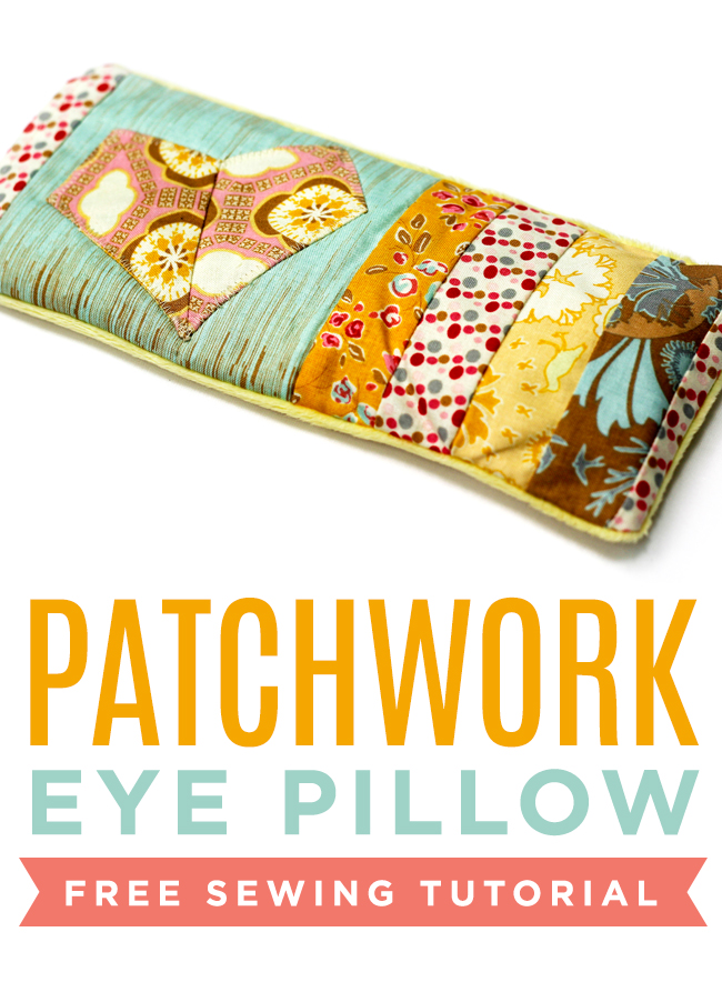 New Tutorial The Patchwork Eye Pillow Crafty Gemini Creates