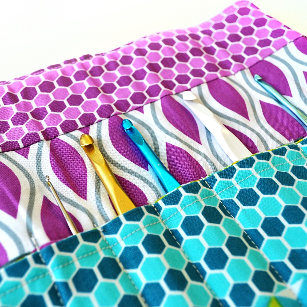 Crochet Hook Roll Tutorial - Crafty Gemini Creates