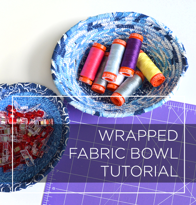 Fabric Bowl Tutorial – Crafty Gemini Creates