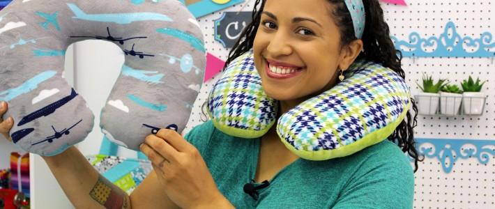 New Tutorial: Make Your Own Travel Neck Pillow